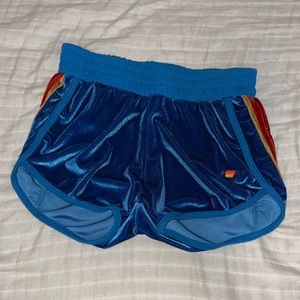 aviator nation 5 stripe valor jogger shorts